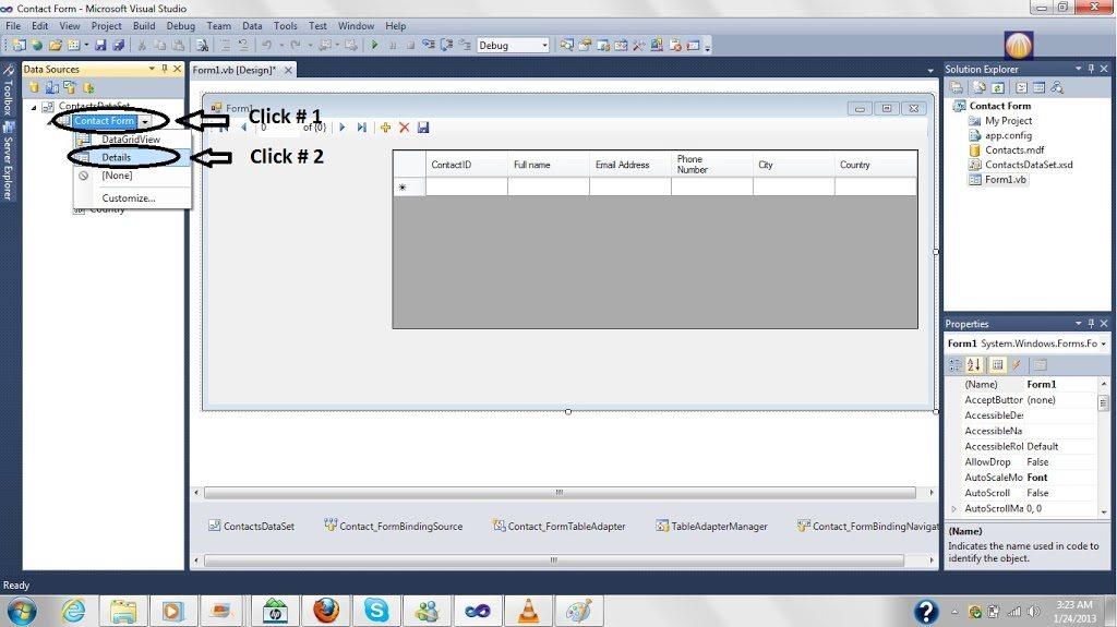 Create Database in Microsoft Visual Studio - The Engineering Projects