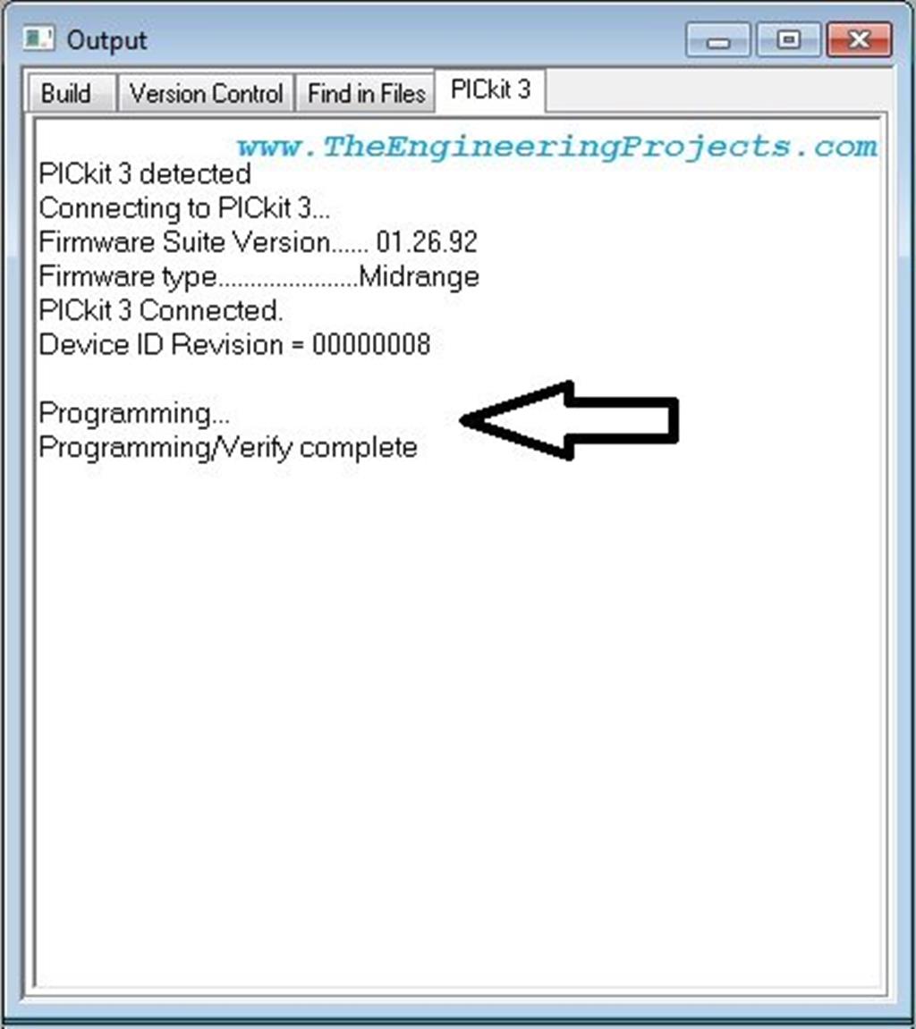 How to Burn MikroC code Using PICkit3 - The Engineering Projects