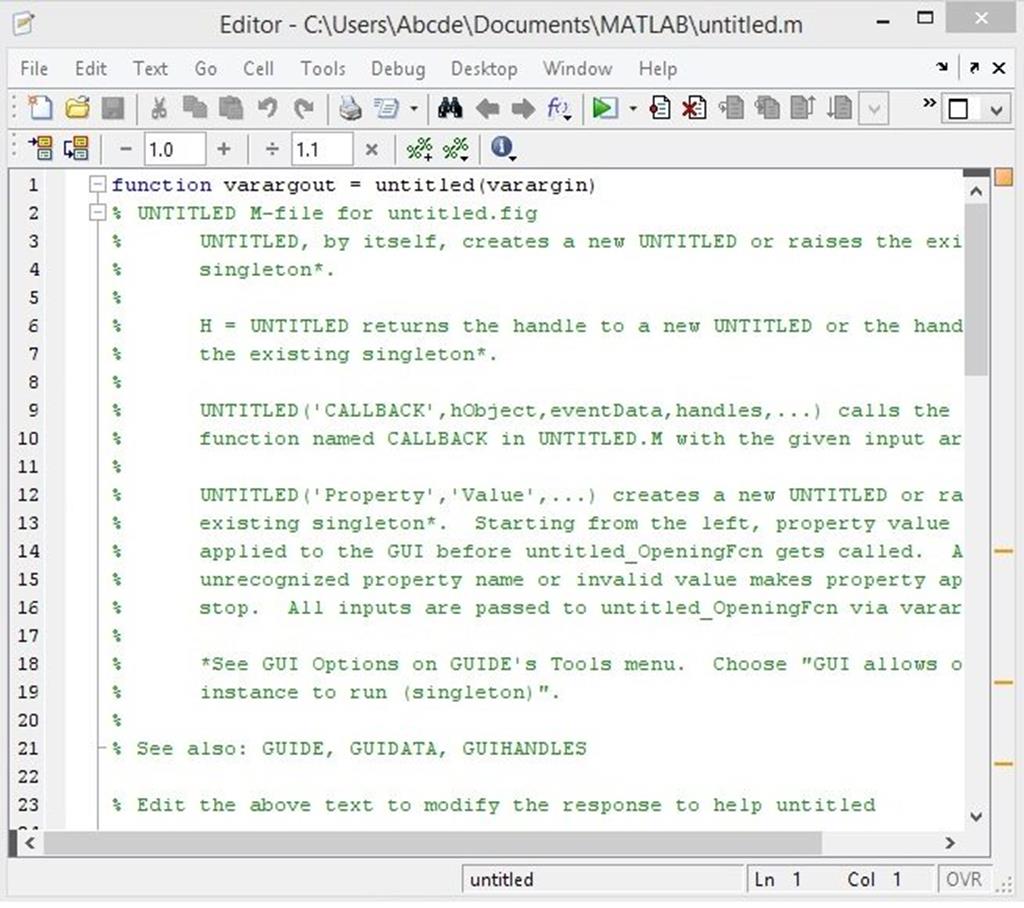 How to create a GUI in MATLAB ? - The Engineering Projects