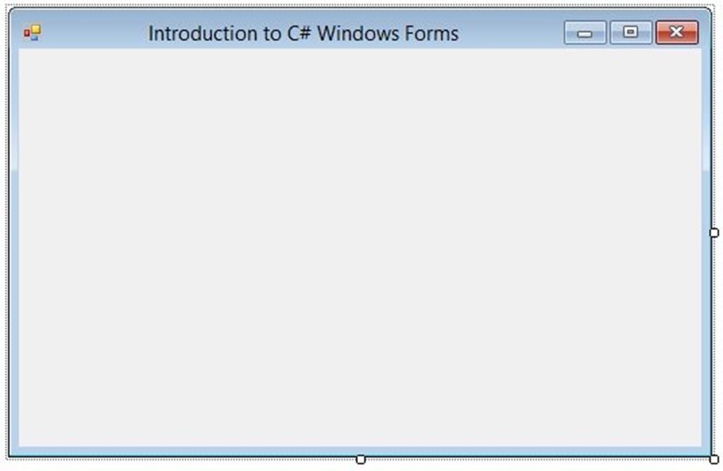 Introduction to C# Windows Forms - The Engineering Projects