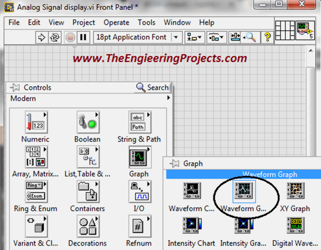 Communication Signals Generation in LabView - The Engineering Projects