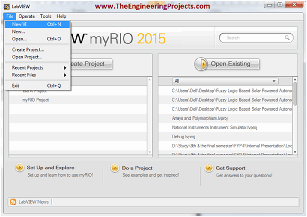 Introduction to LabVIEW - The Engineering Projects