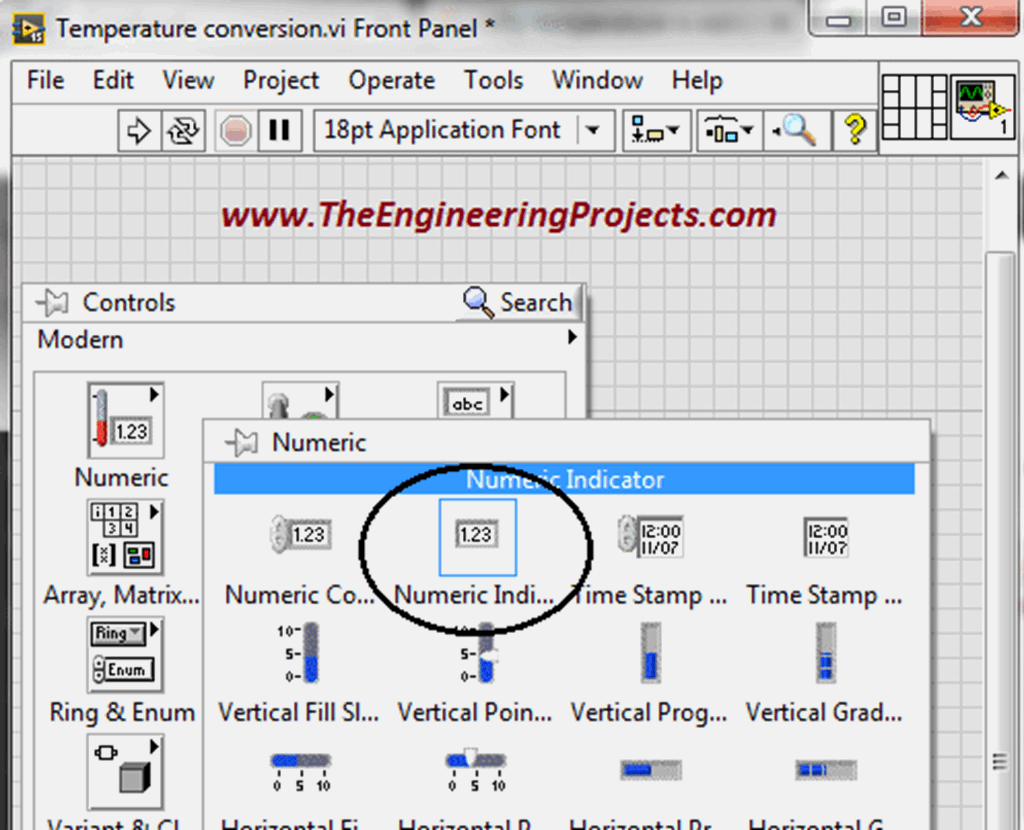 Temperature Conversion in LabVIEW - The Engineering Projects