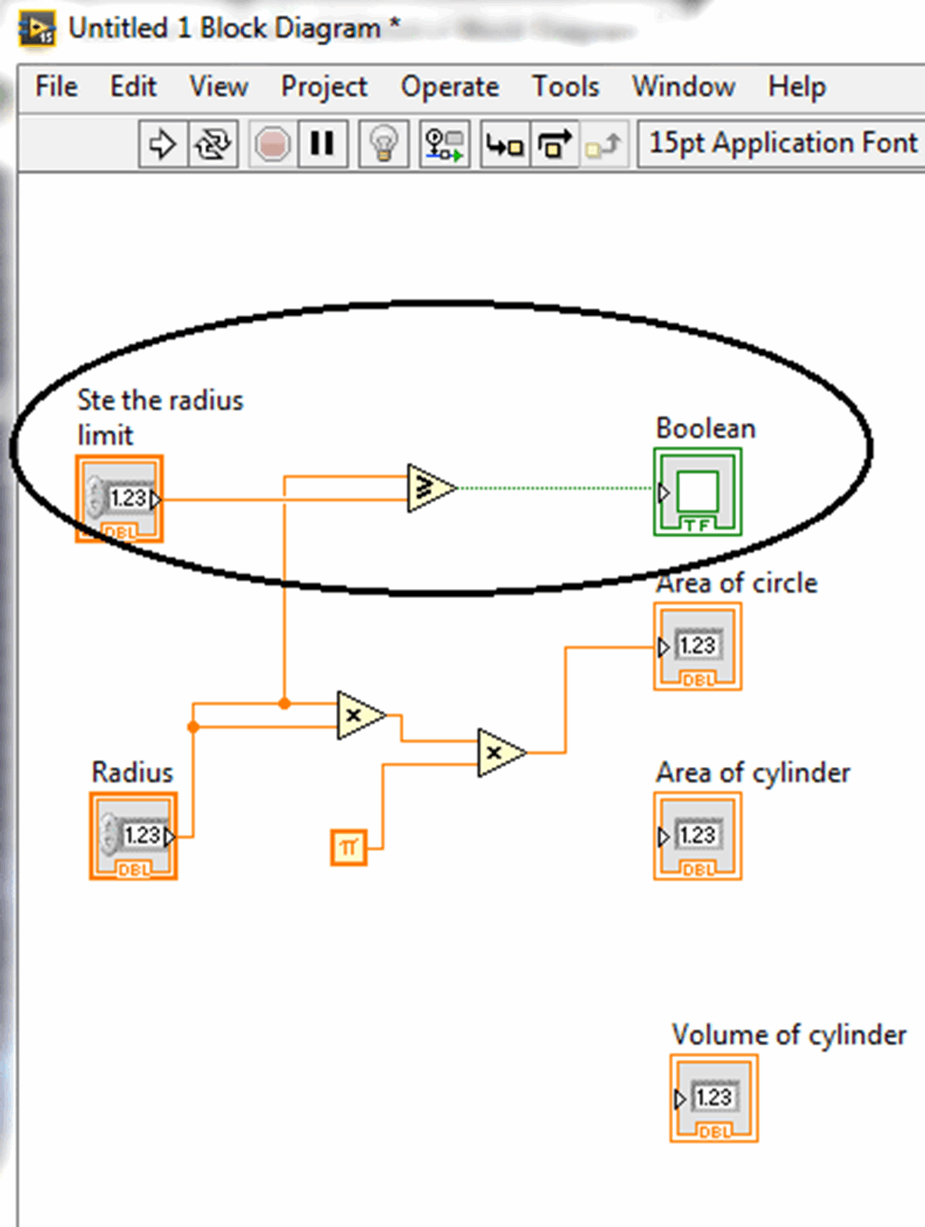 Area And Volume Calculation In LabVIEW - The Engineering Projects