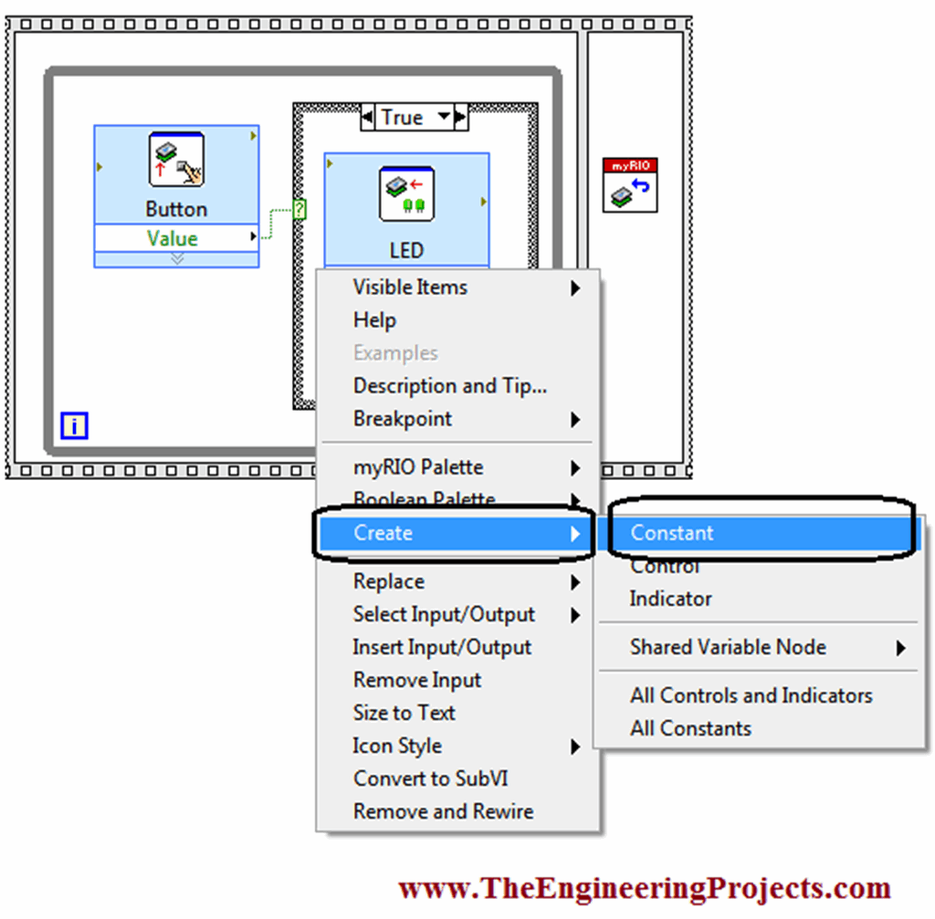Creating First Program with myRIO - The Engineering Projects