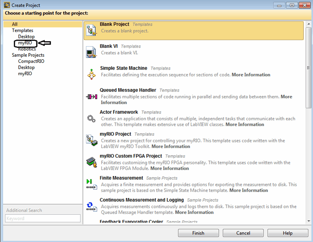 Creating First Program with myRIO - The Engineering Projects