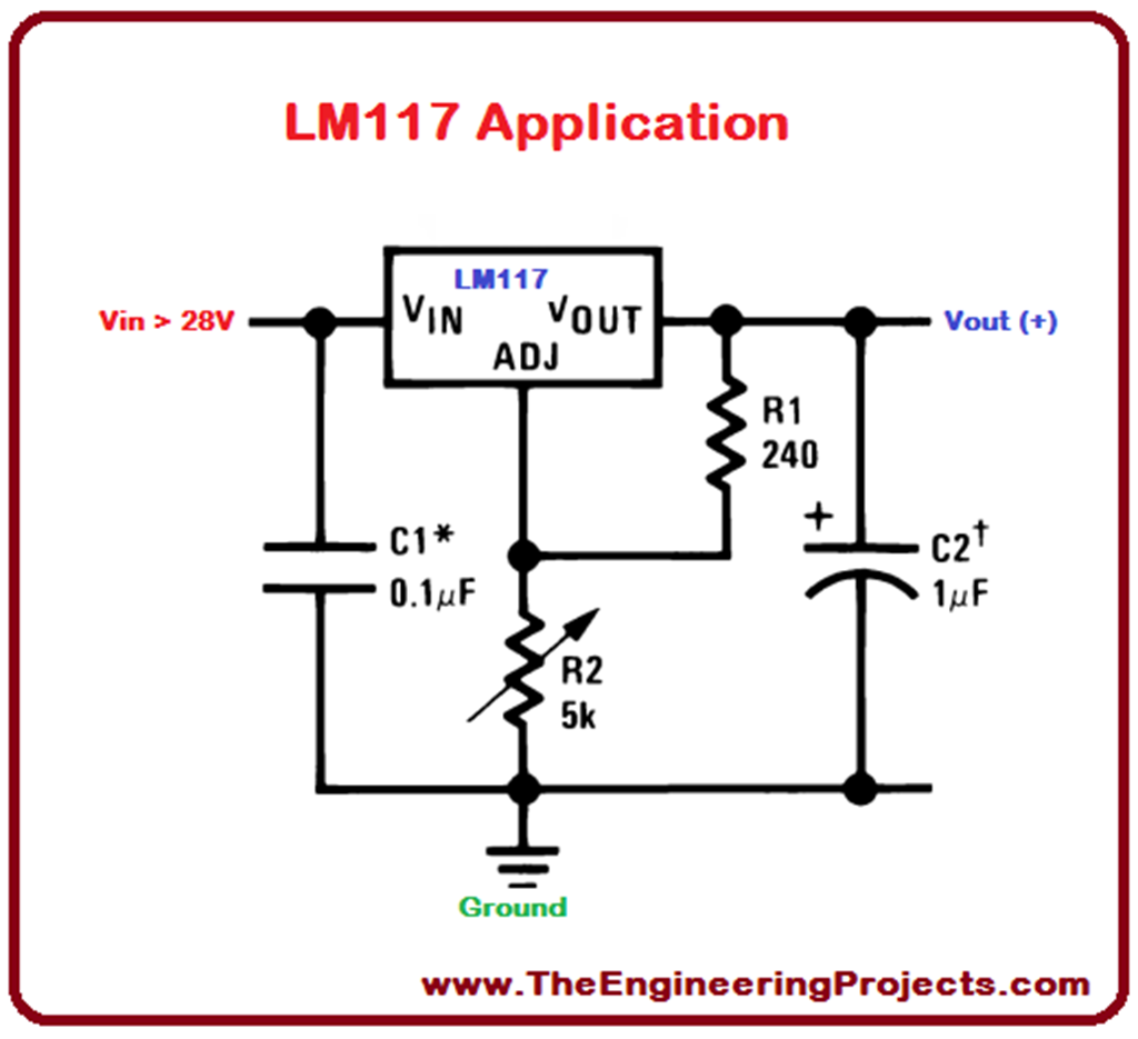 Lm117 характеристики схема подключения