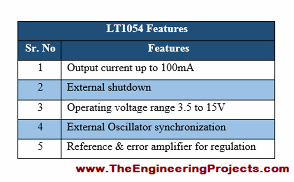 Introduction to LT1054 - The Engineering Projects