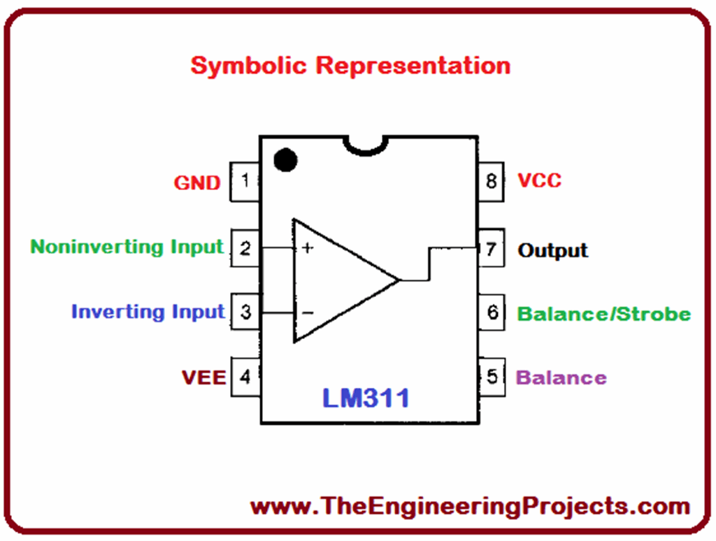 Lm311 схема подключения