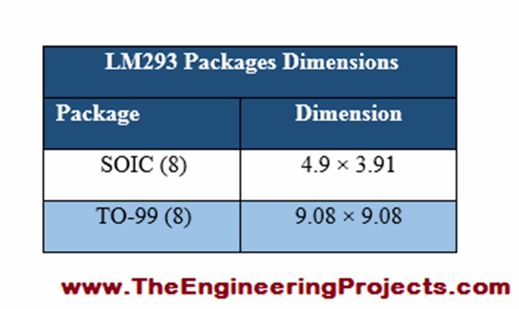 Um 293 Introduction to LM293 - The Engineering Projects