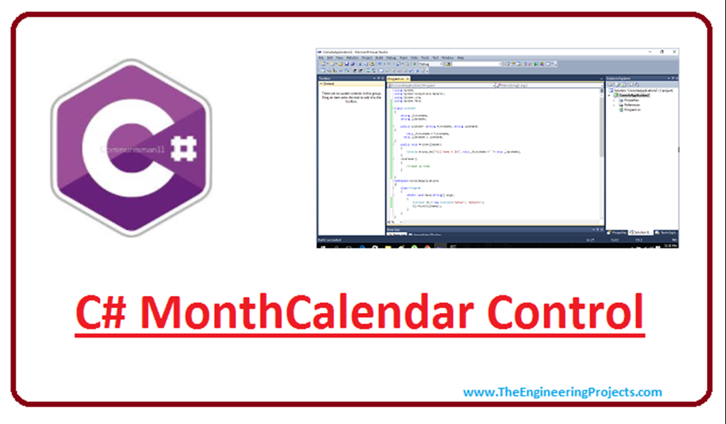 C MonthCalendar Control The Engineering Projects