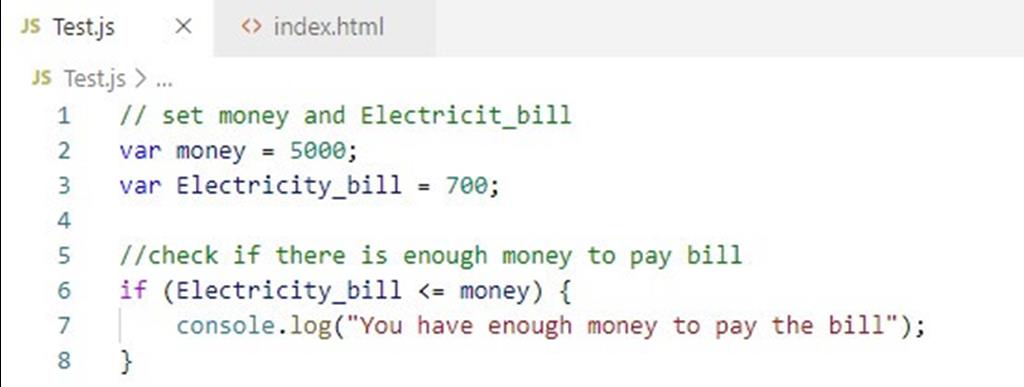 If Else Statement in JavaScript - The Engineering Projects