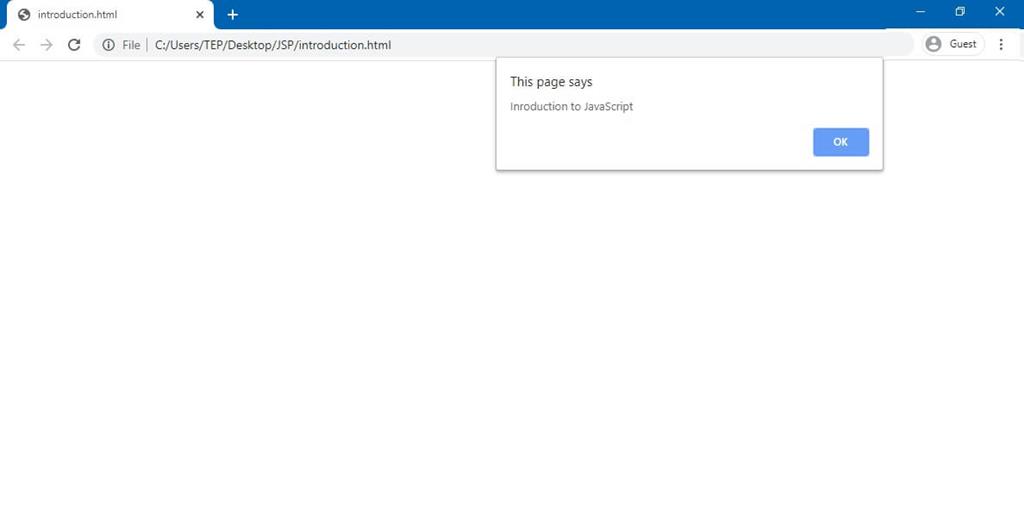 Introduction to JavaScript - The Engineering Projects
