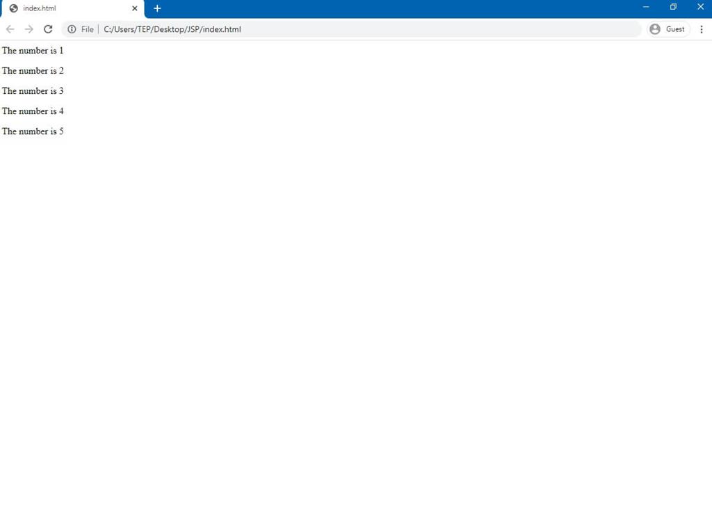 While Loop In JavaScript - The Engineering Projects image.