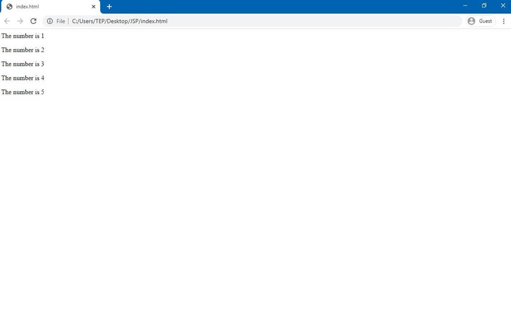 While Loop In JavaScript - The Engineering Projects image.