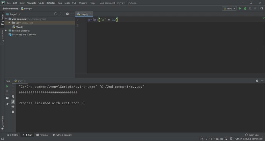 How to use String in Python - The Engineering Projects image.