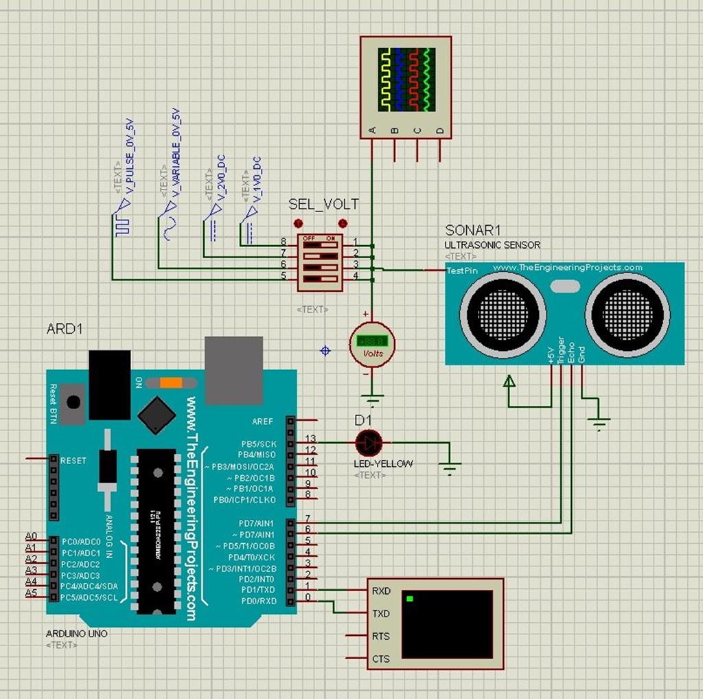 Proteus Libraries Of Embedded Sensors - The Engineering Projects