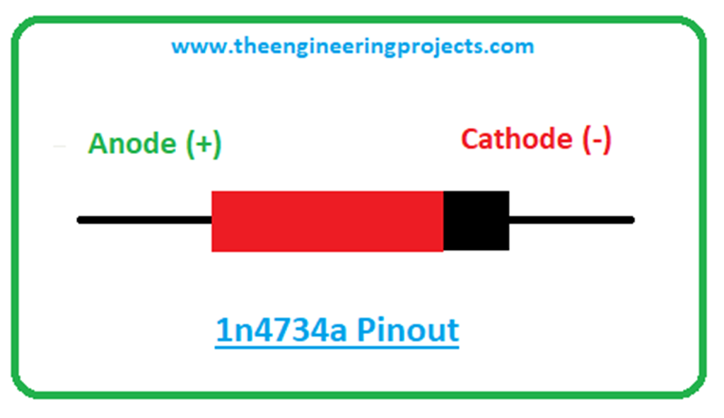 Introduction to 1n4734A Zener Diode Datasheet, Pinout, Features ...