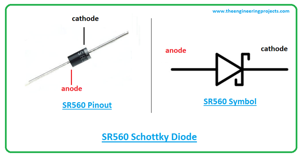 Introduction to SR560 Schottky Diode Datasheet, Pinout, Features