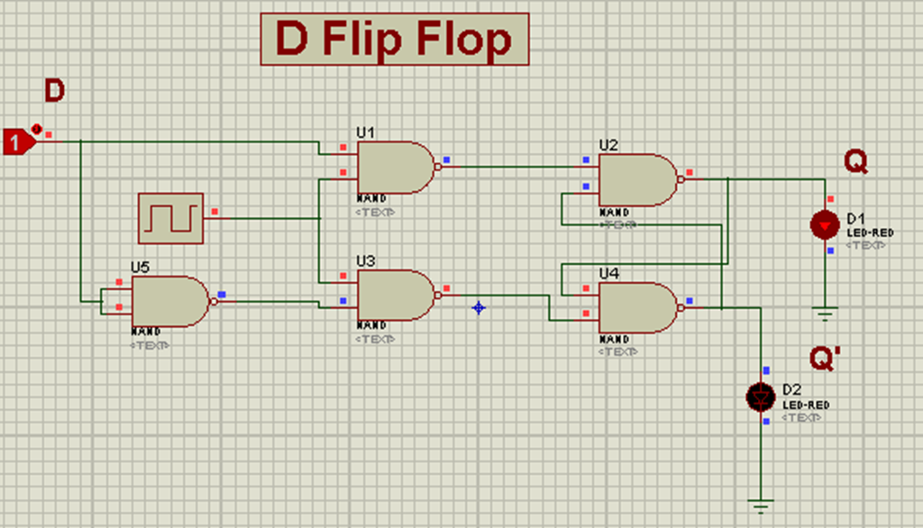 D flip flop. Proteus кнопка с фиксацией. Proteus делителя частоты. Nandgame data Flip Flop.