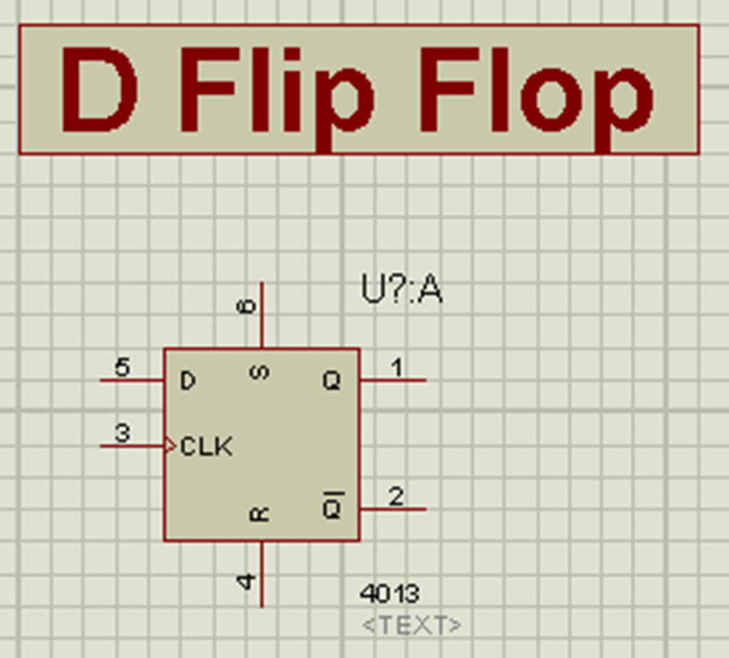 D flip flop. D Flip Flop schematic.