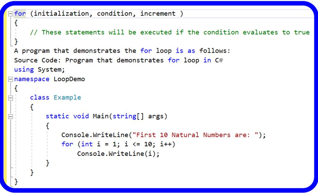 Loops and Arrays in C# - The Engineering Projects