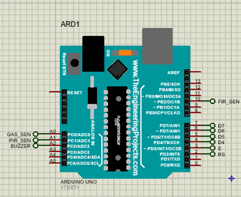 Smart Home Security System Using Arduino The Engineering Projects 3707