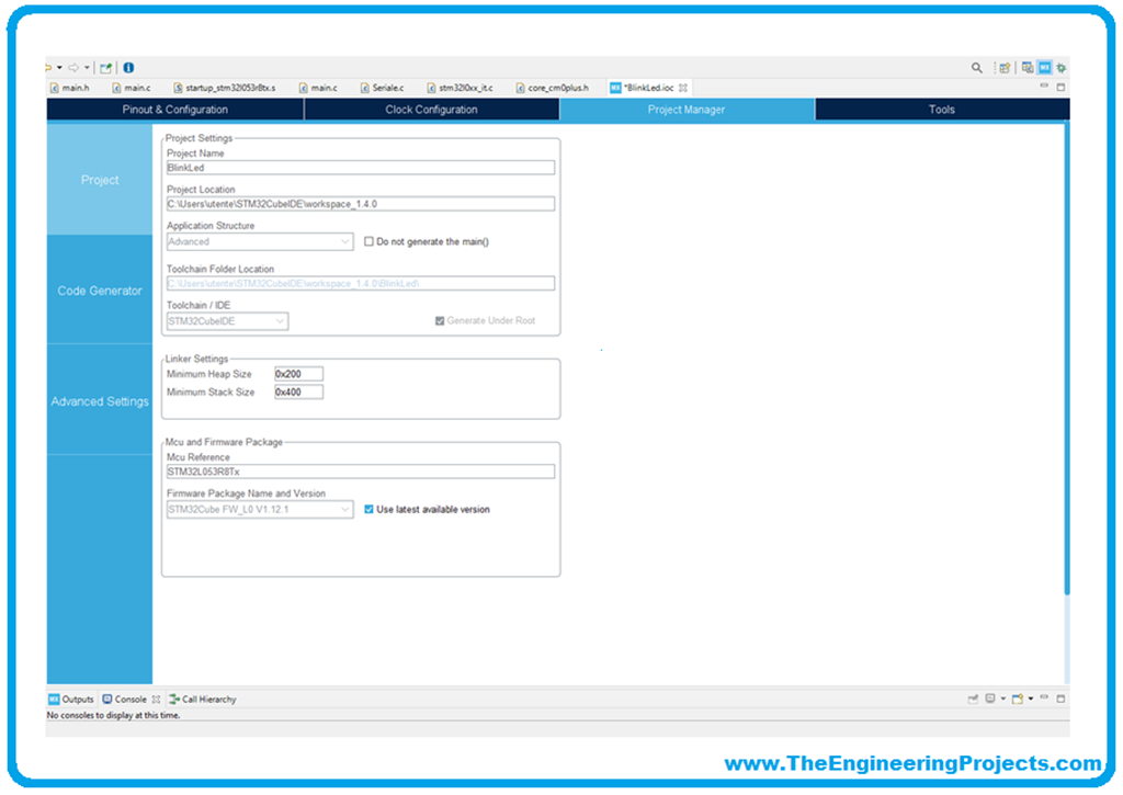 First Project using STM32 in STM32CubeIDE - The Engineering Projects