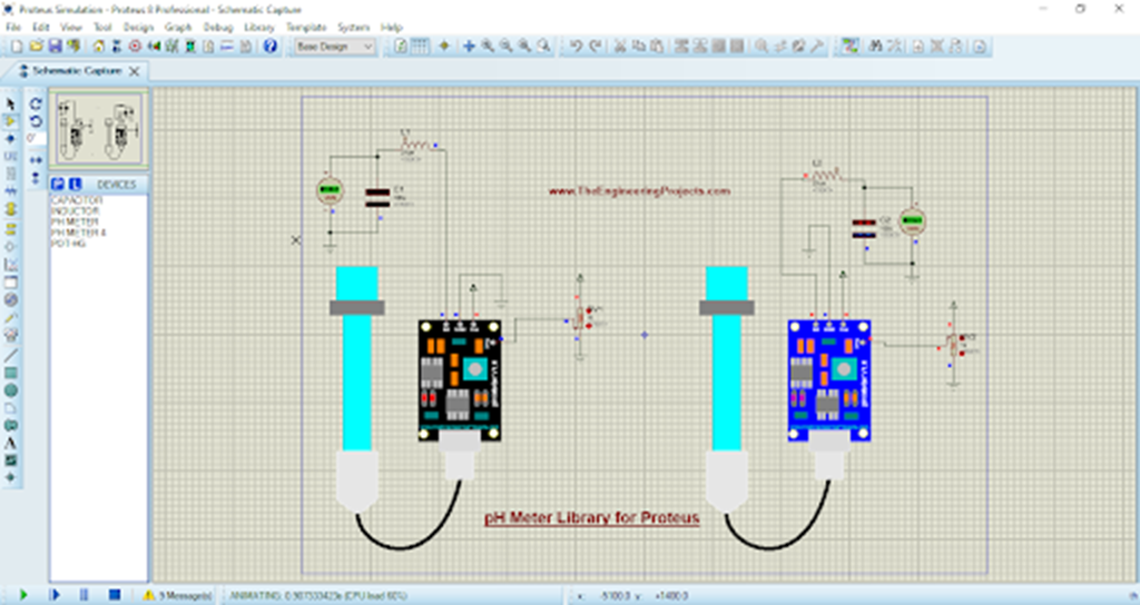 pH Sensor Library for Proteus The Engineering Projects