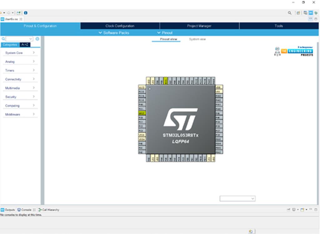 STM32 Serial Communication In Polling Mode - The Engineering Projects