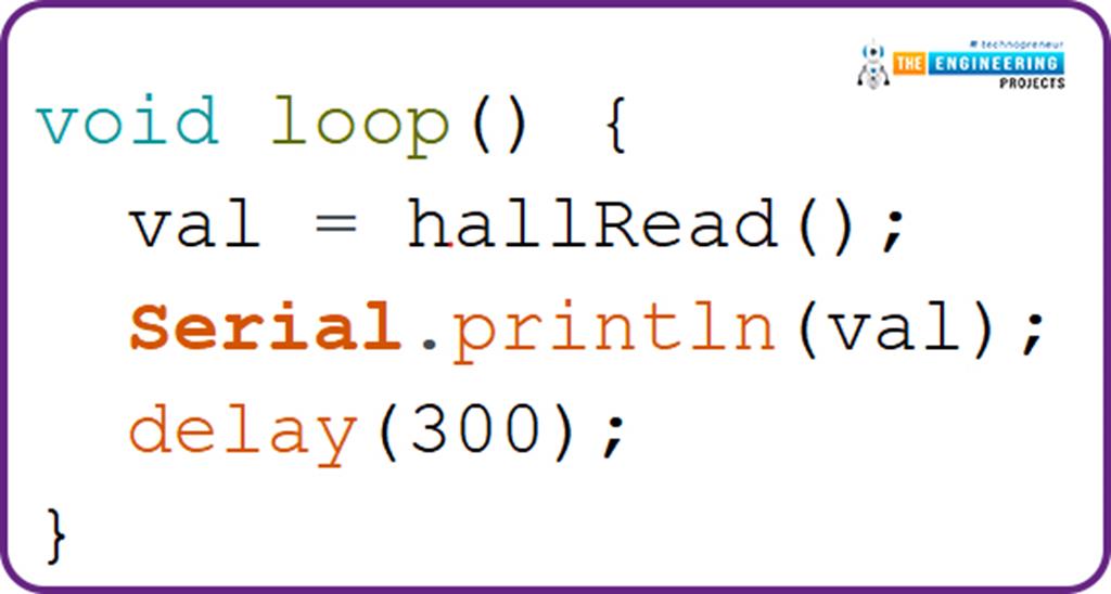 ESP32 Hall Effect Sensor The Engineering Projects