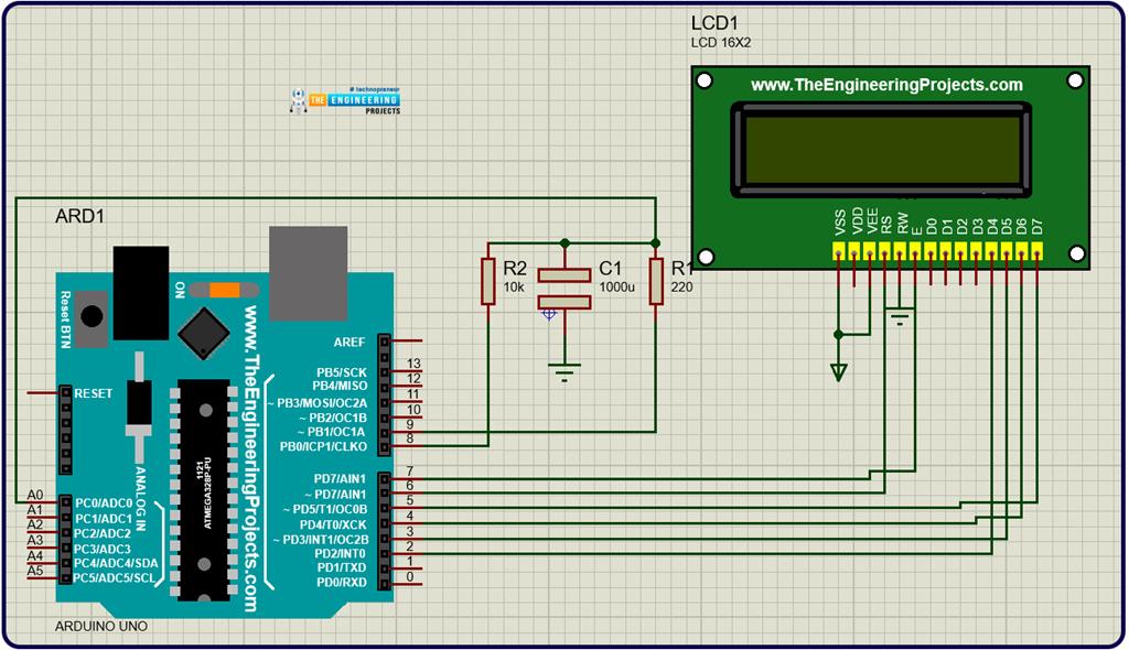 Capacitance Measurement using Arduino - The Engineering Projects