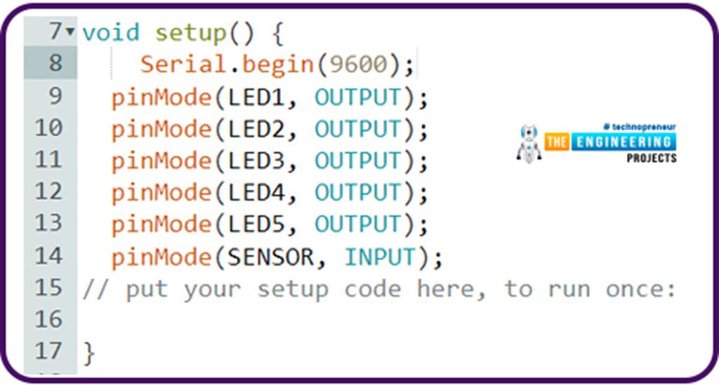 Water Level Indicator using Arduino The Engineering Projects
