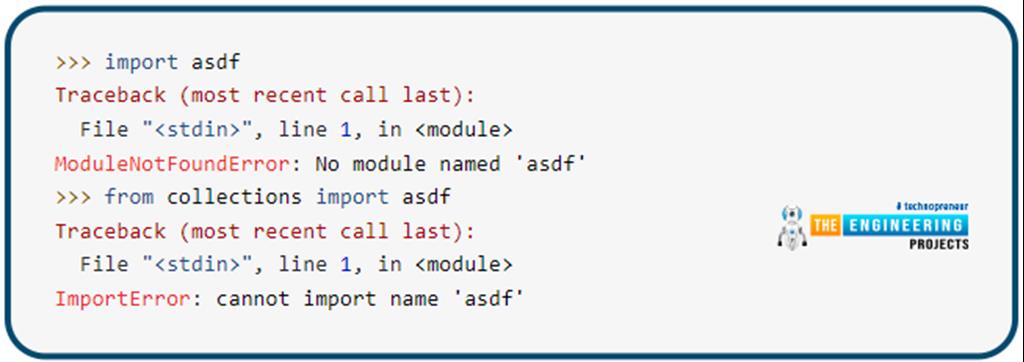 Python Traceback - The Engineering Projects