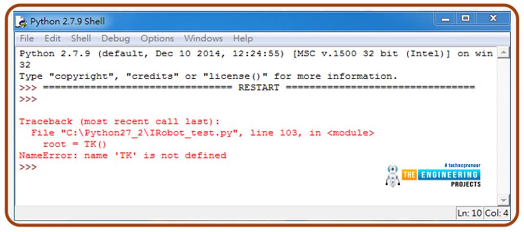 Python Traceback - The Engineering Projects