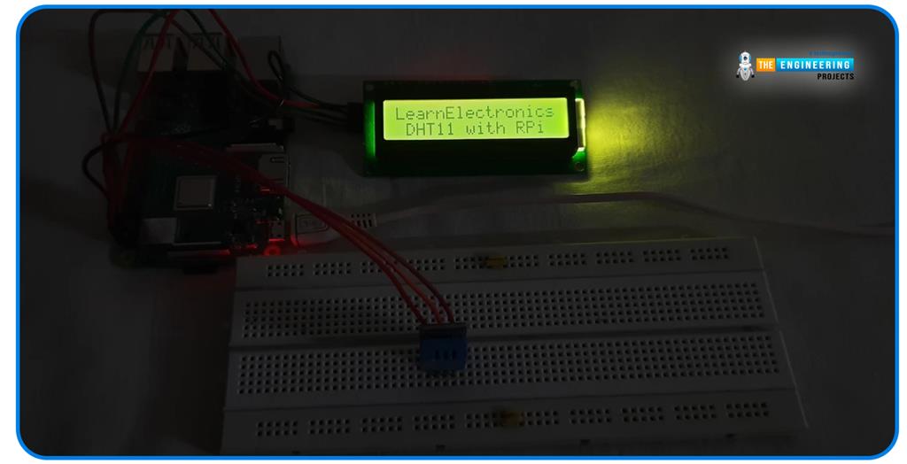 Interface DHT11 Sensor with Raspberry Pi 4 - The Engineering Projects