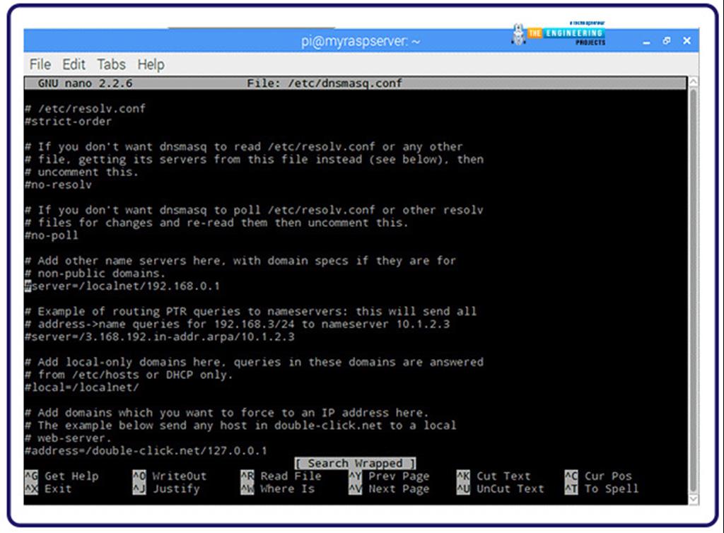 How to Use a Raspberry Pi as a DNS Server - The Engineering Projects