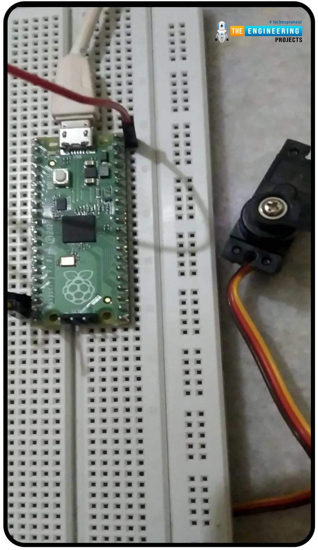 Interfacing Servo Motor With Raspberry Pi Pico Using Micropython The Engineering Projects 