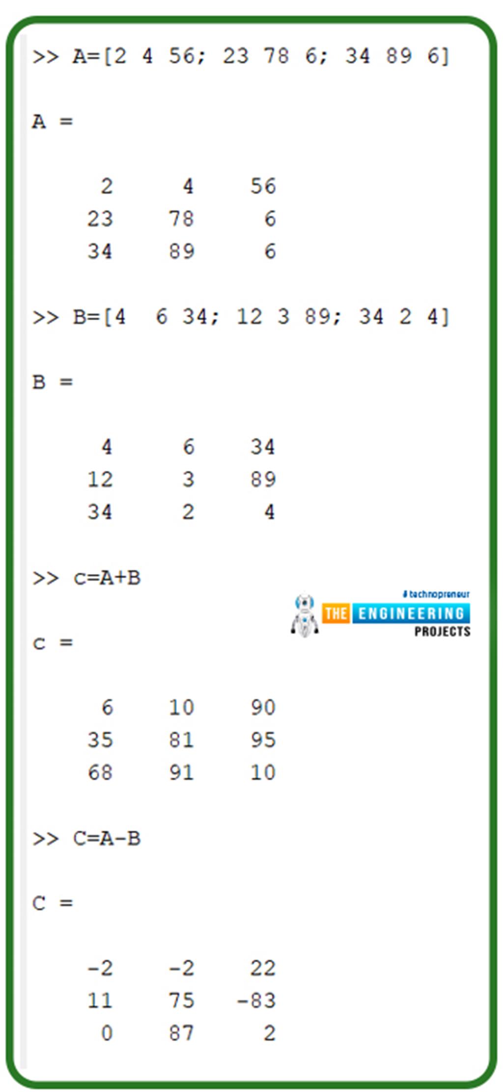 How To Use MATLAB Operators? - The Engineering Projects