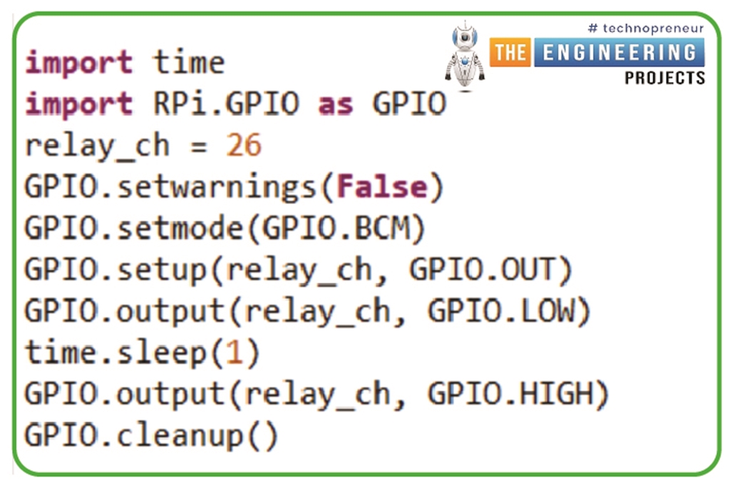 Interface a 4-Channel Relay with Raspberry Pi 4 - The Engineering Projects
