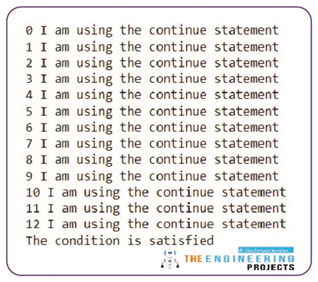 While Loop and its Statements in Python - The Engineering Projects