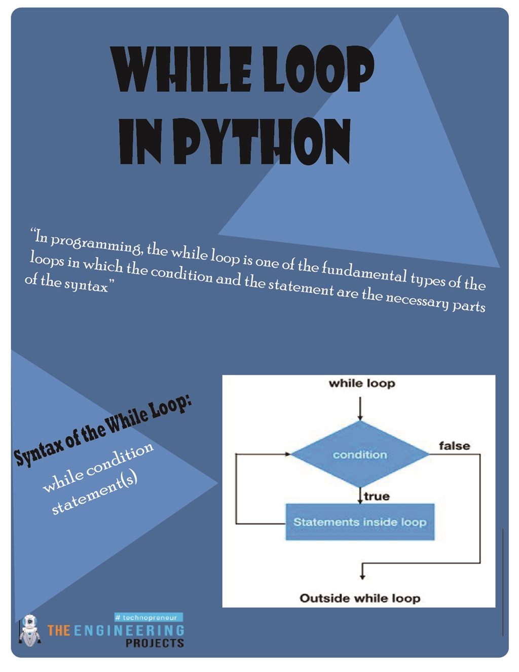 Loops in Python using Jupyter Notebook - The Engineering Projects