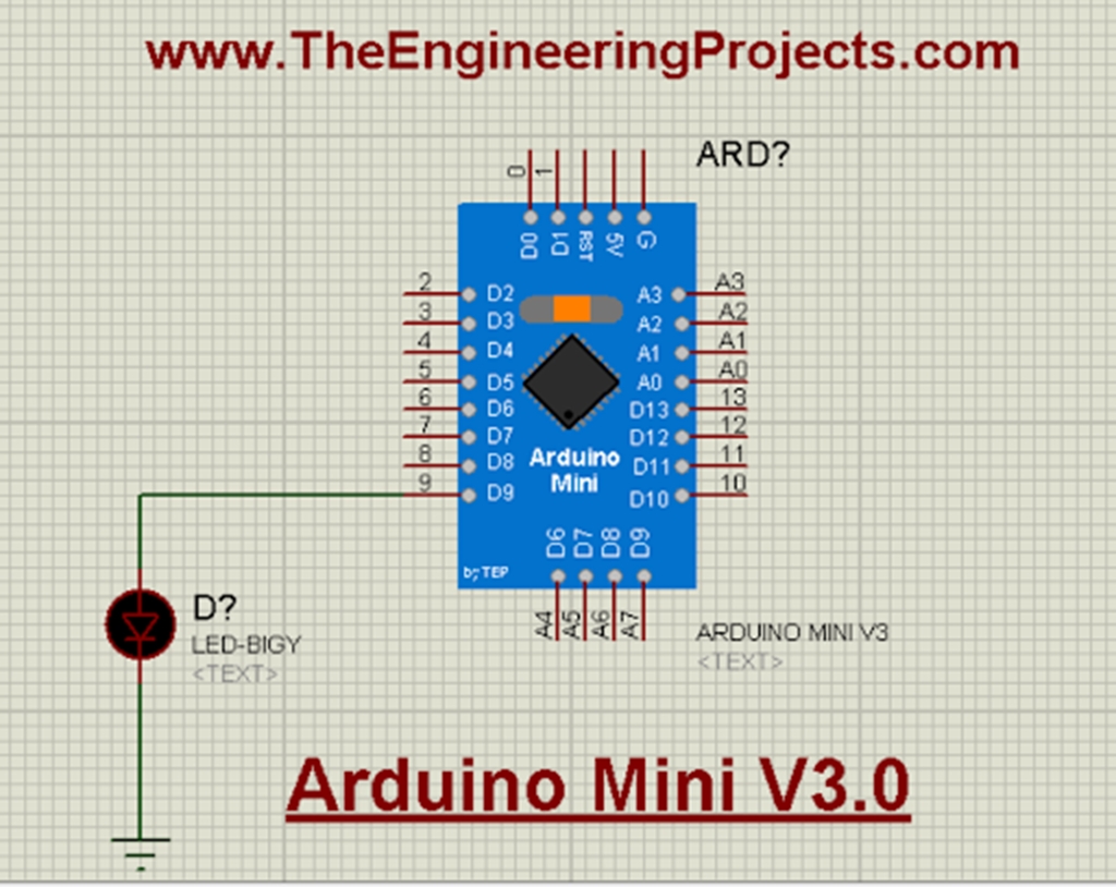 Arduino Mini Library for Proteus V3.0 - The Engineering Projects