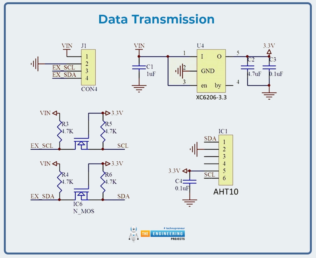 AHT10 high-precision Digital Temperature and Humidity Measurement ...