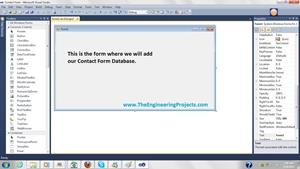 Create Database in Microsoft Visual Studio - The Engineering Projects