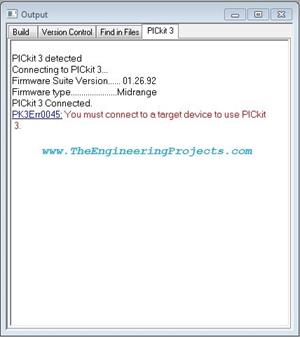 How to Burn MikroC code Using PICkit3 - The Engineering Projects