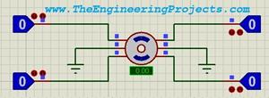 Stepper Motor Drive Circuit in Proteus ISIS, Stepper motor circuit in proteus, complete circuit design in proteus isis