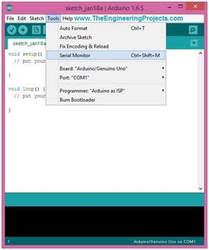 How to use Arduino Serial Monitor ? - The Engineering Projects