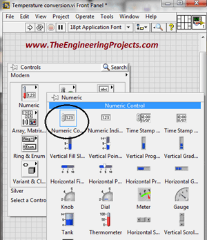 Temperature Conversion in LabVIEW - The Engineering Projects