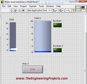 Creating Water Level Detector using NI LabvIEW 2015, Water Level Detector in LabVIEW, How to create a water level detector in LabVIEW 2015, Water level detector using LabVIEW 2015, how to build water level detector in LabVIEW